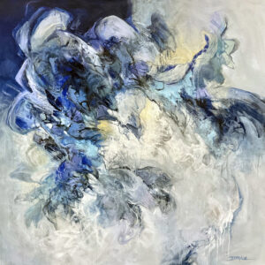 Wind and Waves Acrylic 36x36 by J.Jarville